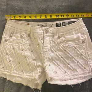 Miss me cut off shorts